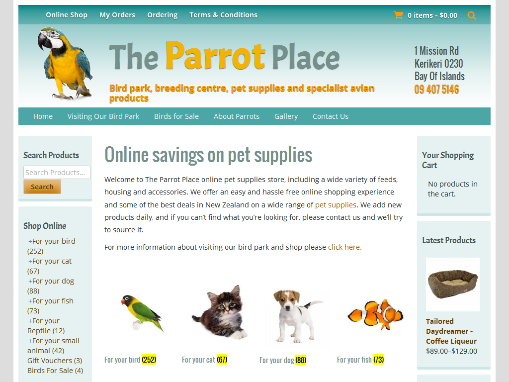 The Parrot Place Kerikeri