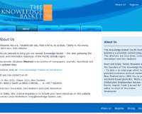 This site was designed by McGovern & Associates.
Urban Legend web was commissioned to code the templates for the site in HTML, CSS,and Javascript. knowledge basket